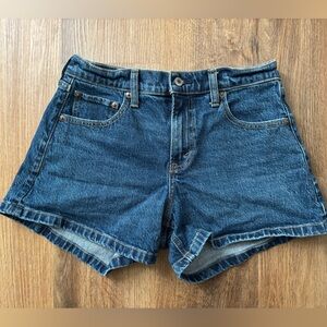 Abercrombie & Fitch The A line Jean shorts mid rise size 27